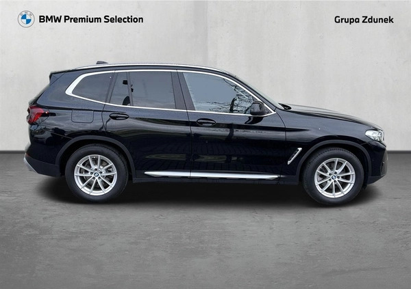 BMW X3 cena 174800 przebieg: 89421, rok produkcji 2021 z Pyrzyce małe 352